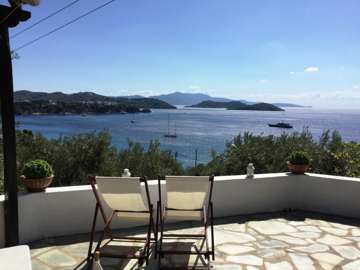Golden View Villa Скиатос Экстерьер фото