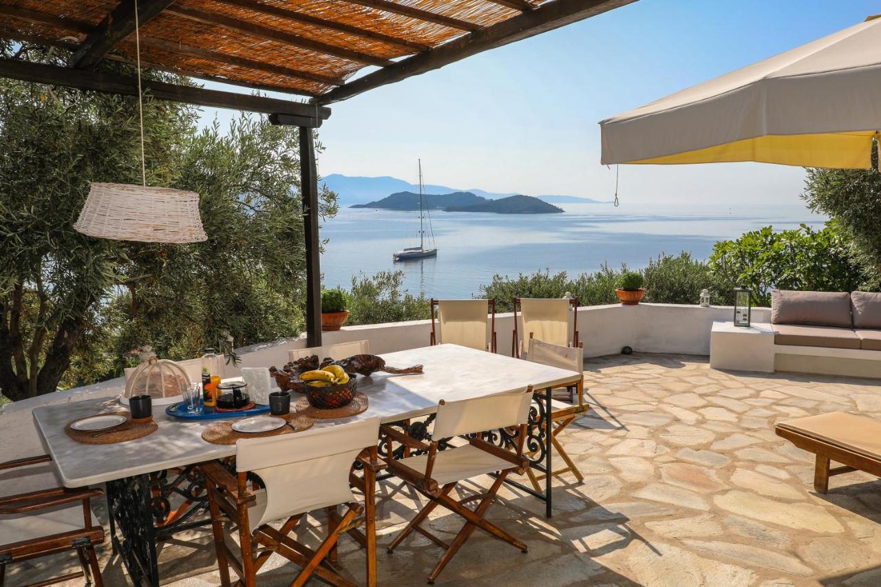 Golden View Villa Скиатос Экстерьер фото