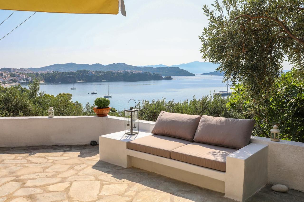 Golden View Villa Скиатос Экстерьер фото